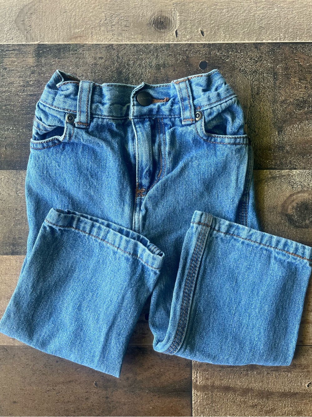 3/$30 ✨ Baby Boy Carhartt Denim Blue Jeans | 12M